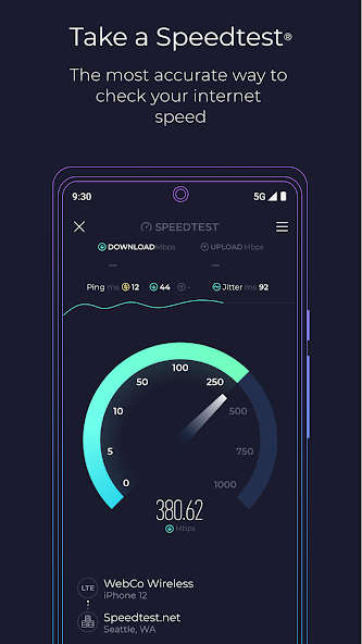 下载正版的speed测速软件android下载效果预览图